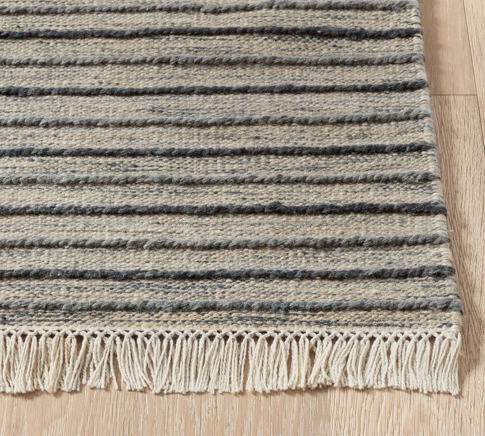 Seabrook Striped Indoor/Outdoor Rug Pottery Barn Australia